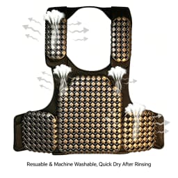 Tactical Vest Universal Cooling Plate 3D Mesh Cooling Panel Airflow Sweatproof Backpack Liner Insert for Summer Hiking Camping