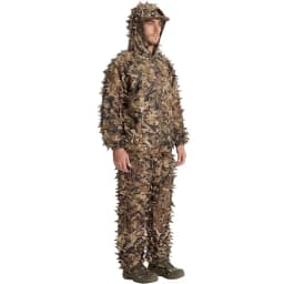 3D Leafy Camo Suit Hunting Camouflage Breathable Ghillie Suit Clothing Woodland Apparel for Hunting Airsoft Wildlife Photography
