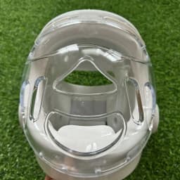 Wkf Approved White Karate Headgear Full Coverage Helmets for Children Adults Taekwondo Competition Training Customizable