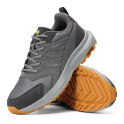 Fitville Outdoor Hiking Shoes Water-Resistant Extra Wide Trekking Climbing Shoes For Men Heigh Rebound Cushioning Sneakers