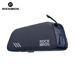 ROCKBROS Bicycle Top Tube Bag Lightweight Waterproof 0.9L Capacity Bag Item Storage Tools Bag Bike Frame Bag Bike Accessories