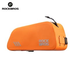 ROCKBROS Bicycle Top Tube Bag Lightweight Waterproof 0.9L Capacity Bag Item Storage Tools Bag Bike Frame Bag Bike Accessories