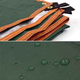 5x3m 4x3m Tarp With Support Pole Rope Peg Waterproof Awning Tent Shade Garden Sunshade Outdoor Camping Sun Shelter Beach Hammock