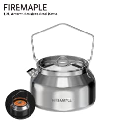 Fire Maple 1.2L Antarcti Stainless Steel Kettle Backpacking Camping Bushcraft Durable Teapot S304 for Outdoor Hiking