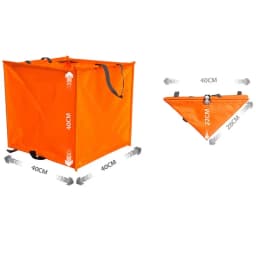 Outdoor Rope Box Climbing Tree Basket Rope Storage Folding Throwing Camping Picnic Foldable Rope Frame