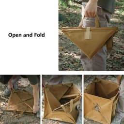 Outdoor Rope Box Climbing Tree Basket Rope Storage Folding Throwing Camping Picnic Foldable Rope Frame