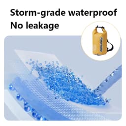 Naturehike Waterproof Bag Ultralight Dry & Wet Seperation Shoulder Bag Outdoor Swimming Streaming 10L 15L 25L