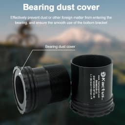 KACTUS BB386 Bottom Bracket DUB 29mm Ceramic Bearing BB MTB Press Fit 46mm Central Movement Fit for SRAM DUB Crankset Bike Parts