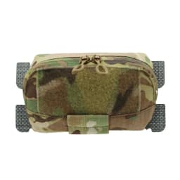 VULPO Tactical Vest Plate Carrier MOLLE Adapt Admin Panel Pouch Chest Expansion Sub Bag Utility Map Pouch Hunting Airsoft Vest