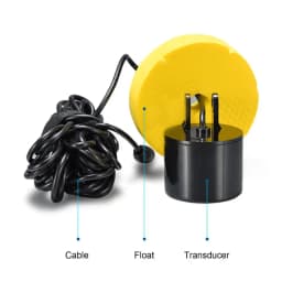 LUCKY FF1108-1CT Portable Wired Sonar Fish Finder 100M Depth Echo Sounder 2.4 Inch TFT Color LCD Fish Finder for Fishing
