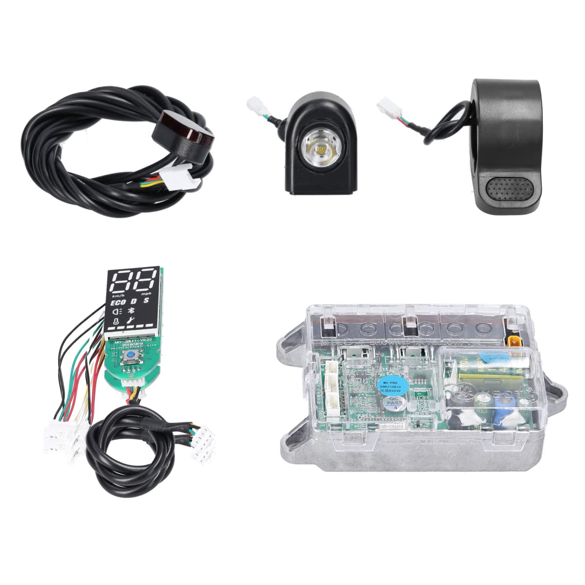 Electric Scooter Motherboard Controller BT Digital Display with Accelerator Front and Rear Light For Xiaomi M365/PRO Scooters