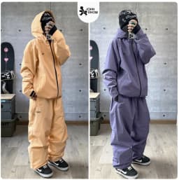 John Snow New Warm Snow Wear For Men And Women Waterproof Breathable Snowboard Jacket And Pants Outdoor Professional Ski Suit