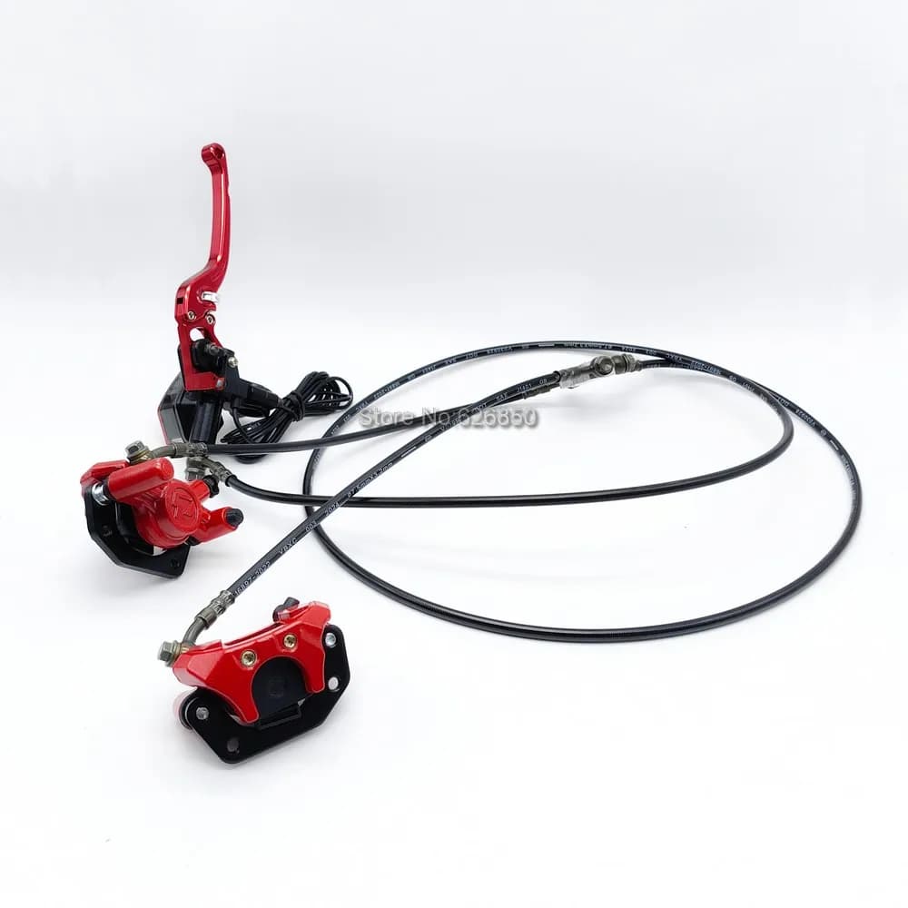 Citycoco Tricycle Brake Set One Control Two Brake Calipers Rear Brake Customized Brakes For Citycoco Electric Scooter Tricycle