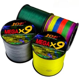 1000m 8 Strands 9 Strands 16 Strands Japan Super Strong 18-200LB PE Braided Fishing Line Multifilament Braid Thread 8-91kg