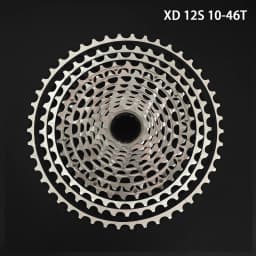 GOLDIX 12 Speed Ultralight MTB Cassette HG 12S 11-51T/12S 11-46T XD 10-46T/10-51T 12V K7 All CNC Sprocket for SHIMANO SRAM