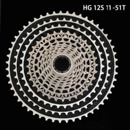 GOLDIX 12 Speed Ultralight MTB Cassette HG 12S 11-51T/12S 11-46T XD 10-46T/10-51T 12V K7 All CNC Sprocket for SHIMANO SRAM