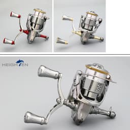Heighten Spinning Reel Double Rocker Arms - 80/98mm Axle Spacing, 20mm Knob Diameter | Fits Daiwa & Shimano Reel Mod Parts