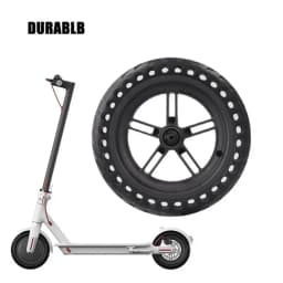 8.5X2 Honeycomb Tire Rear Wheel Assembly + Wheel Hub Disc Brake Suitable for Xiaomi M365 Electric Scooter