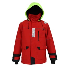 Men's Nautical Sailing Jacket Warm Windproof Waterproof Breathable With Windproof Hood With Reflective Stripes On Front