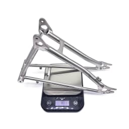Titanium Bicycle Rear Triangle for P Line for Brompton Bike Front Fork Frame Lightweight 16" Original Size Parts