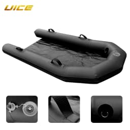 Rubber Floating Pontoon Boat Rushwave Boat Inflatable Electric Surfboard Matching Pontoon With Pump For Surfboard Added Buoyant