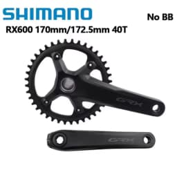Shimano GRX RX600 1x11Speed Crankset 170MM 172.5MM 175MM 40T Chainring For Road Bike Bicycle Gravel Crankset 11S Crank