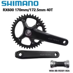 Shimano GRX RX600 1x11Speed Crankset 170MM 172.5MM 175MM 40T Chainring For Road Bike Bicycle Gravel Crankset 11S Crank