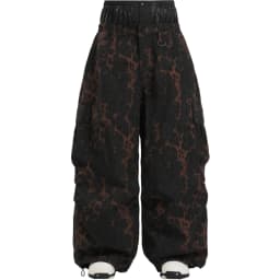 2025 GSOU SNOW New Winter Outdoor Loose Waist Ski Pants For Women Men Waterproof And Warm Professional Snowboard Ski Pants