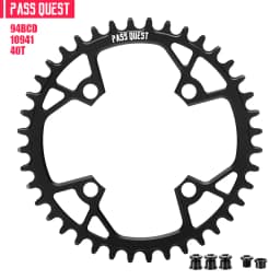 PASS QUEST 94BCD Mountain Bike Disc Positive and Negative Tooth Single Disc Suitable FORGX NX X1 1400 Bicycle Tooth Disc