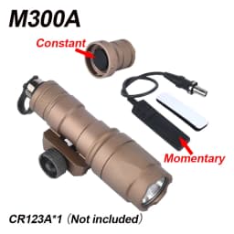 WADSN Airsoft Surefir M600C M600 M300 Tactical Scout Light AR15 Flashlight LED Hunting Spotlight SF M300A Gun lamp