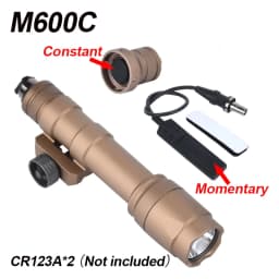 WADSN Airsoft Surefir M600C M600 M300 Tactical Scout Light AR15 Flashlight LED Hunting Spotlight SF M300A Gun lamp