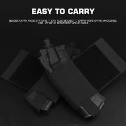 Hunting Vest Wingman V2 Ferro Style Elastic Radios Holder Bag Magazine Pouch FCPC V5 Airsoft Hunting Equipment Radio Side Pack