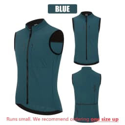 YKYW Waterproof Thermal Vest Men Women Winter Sleeveless Waistcoat Black Gray Olive Cycling Vest Bike Clothing Bicycle Mtb Coat