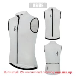 YKYW Waterproof Thermal Vest Men Women Winter Sleeveless Waistcoat Black Gray Olive Cycling Vest Bike Clothing Bicycle Mtb Coat