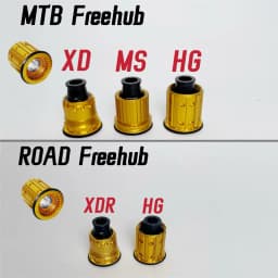 New Structure MTB Freehub XD MS HG, New Structure ROAD Freehub XDR HG