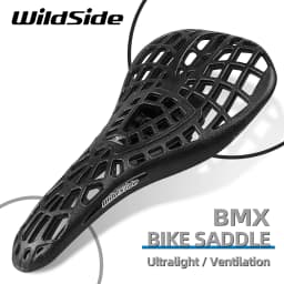 Wildside BMX Racing Bike Saddle Spider Mountain Dirt Jump Seat Shock Absorber Bicycle Cushion Riding Saddle 27.2 30.9 Seatpot