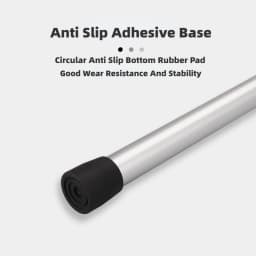 Aluminum Alloy 2.3m-3m 3 Sections Tent Pole Adjustable Support Rods Beach Shelter Tarp Awning Pole Replacement Poles Accessories