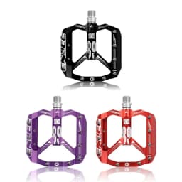 ENLEE Ultralight Bicycle Pedal All CNC MTB DH XC Mountain Bike Pedal L7U Material+DU Bearing Aluminum Pedals Bike Accessories