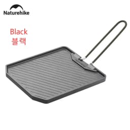 Naturehike Camping Cooking Pan Non Stick Folding Picnic Frying Pan Portable Easy Clean Grill Hiking Bbq Dinner Frying Plate