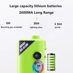 Multi Functional Intelligent Induction Fishing Box, Water Pump, Booster Pump, Outdoor Fishing Tool with Ultra Long Endurance