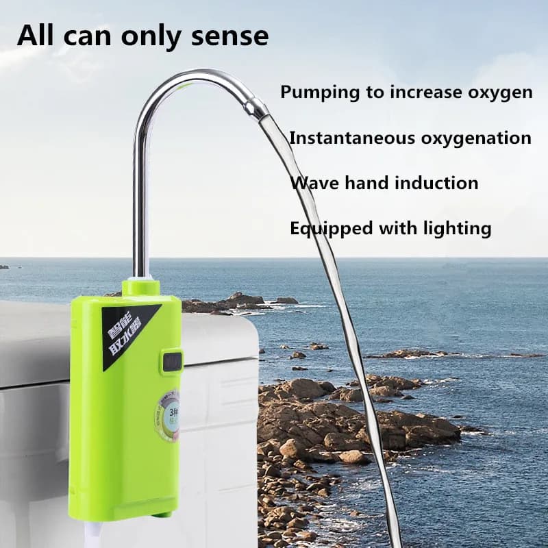 Multi Functional Intelligent Induction Fishing Box, Water Pump, Booster Pump, Outdoor Fishing Tool with Ultra Long Endurance
