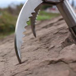 Foldable Survival Grappling Hook 3/4 Claws Climbing Claw Stainless Steel Outdoor Climbing Rescue Grappling Hook Wall Equipment