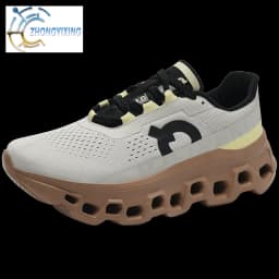 Full Palm Carbon Plate Running Youth Shock-absorbing Outdoor Mountaineering Sneakers Thick Soles Increase Mesh Racing Shoes For
