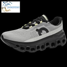 Full Palm Carbon Plate Running Youth Shock-absorbing Outdoor Mountaineering Sneakers Thick Soles Increase Mesh Racing Shoes For
