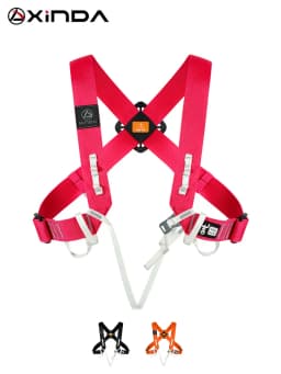 XINDA Ascending Device Shoulder Girdles SRT Chest Safety Belt Dyneema Harness Rock Climb Safety Waterproof and Antifouling