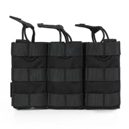 Emersongear 556 Triple Open Top Mag Pouch 5.56 Modular Magazine Pouch Molle Hunting Wargame Training Hiking Combat EM6355