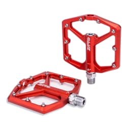 ZTTO MTB Ultralight Flat Pedal CNC Aluminum Alloy AM Enduro Bike Smooth Bearings 9/16 Thread  For Gravel Mountain Bike JT07