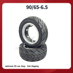 Dualtron Thunder Electric Scooter Original 90/65-6.5 Tubeless Tire with Wheel Hub 11 Inch Hub Tubeless Tire