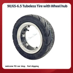 Dualtron Thunder Electric Scooter Original 90/65-6.5 Tubeless Tire with Wheel Hub 11 Inch Hub Tubeless Tire