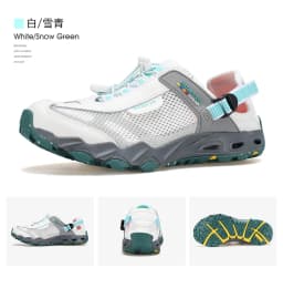 HUMTTO Men Upstream Shoes Outdoor Trekking Wading Aqua Shoes Breathable Mesh Quick Drying Ankle Women Water Sneakers Non-slip